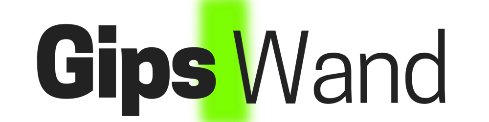 GipsWand Text Logo 500x250